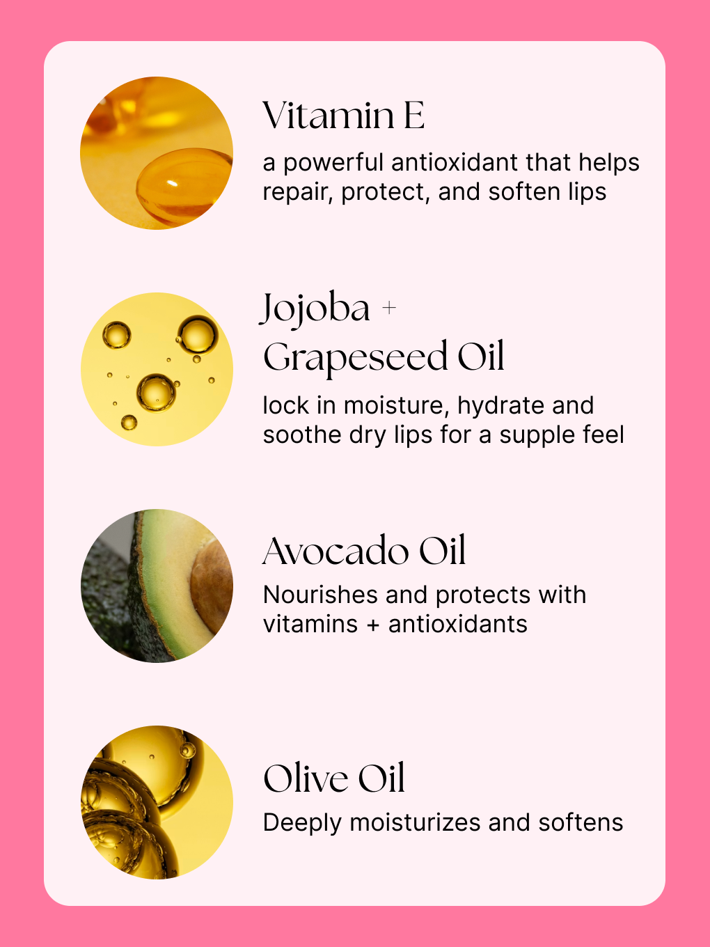rose reverie color collection-- infographic