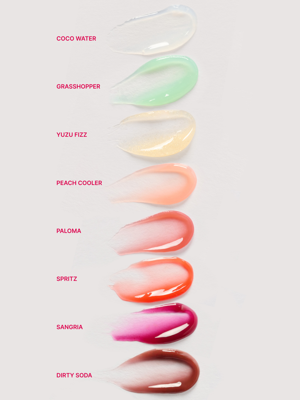 coco water -- swatch collection